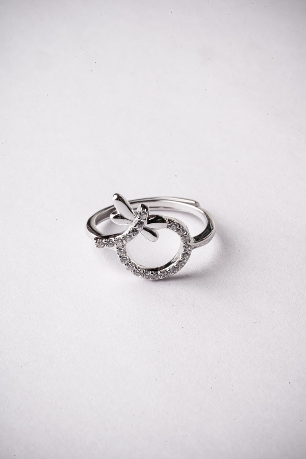 Silver Permium Elegant Daily Wear Finger Ring For Women