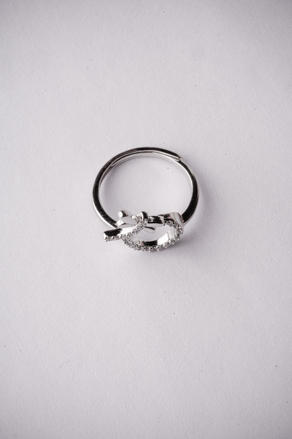 Silver Permium Elegant Daily Wear Finger Ring For Women