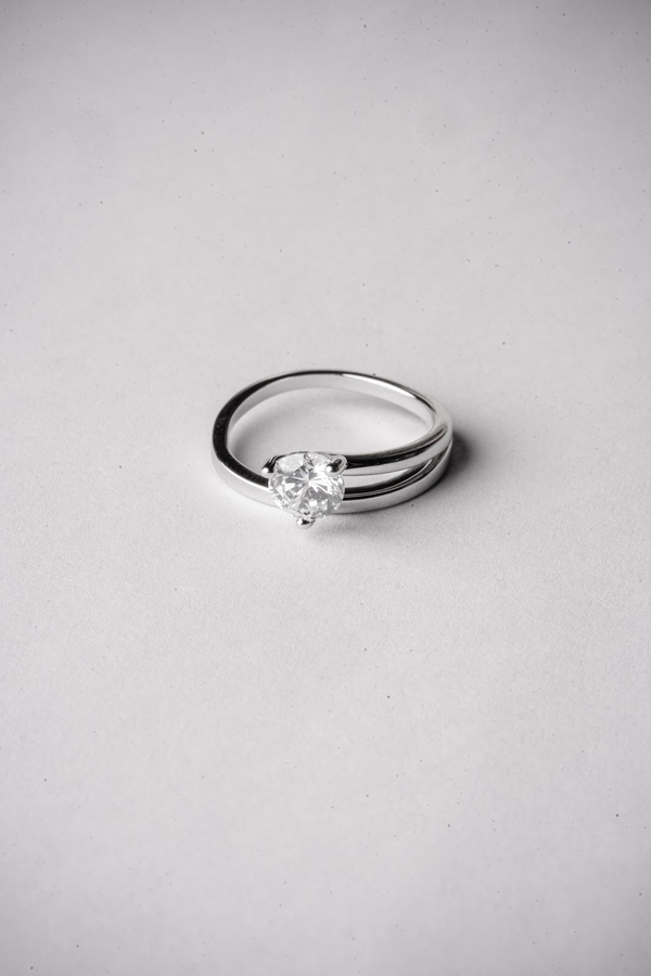 Silver Permium Elegant Daily Wear Finger Ring For Women