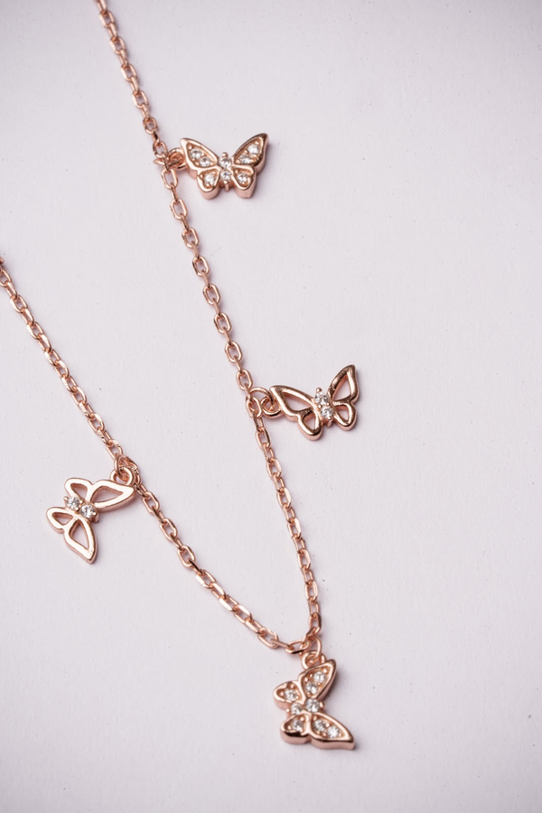 Rose Gold Permium Stylish Pendant Necklace For Women