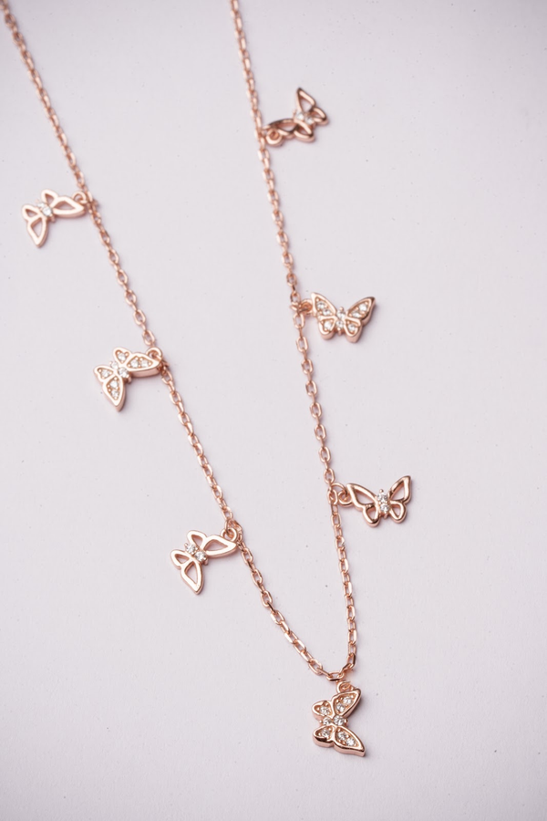 Rose Gold Permium Stylish Pendant Necklace For Women