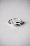 Silver Permium Elegant Daily Wear Finger Ring For Women