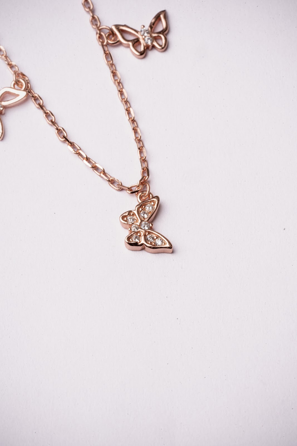 Rose Gold Permium Stylish Pendant Necklace For Women