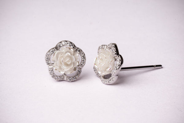 Silver PremiumStud Earrings ForWomen
