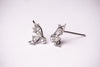 Silver PremiumStud Earrings ForWomen